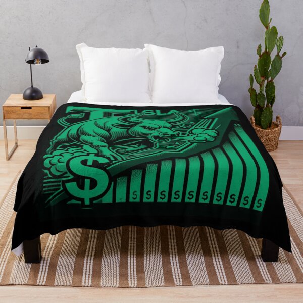 Item preview, Tesla Stock Investor EV Market Bull Run Trading Design designed and sold by TEEJAMBOREE.