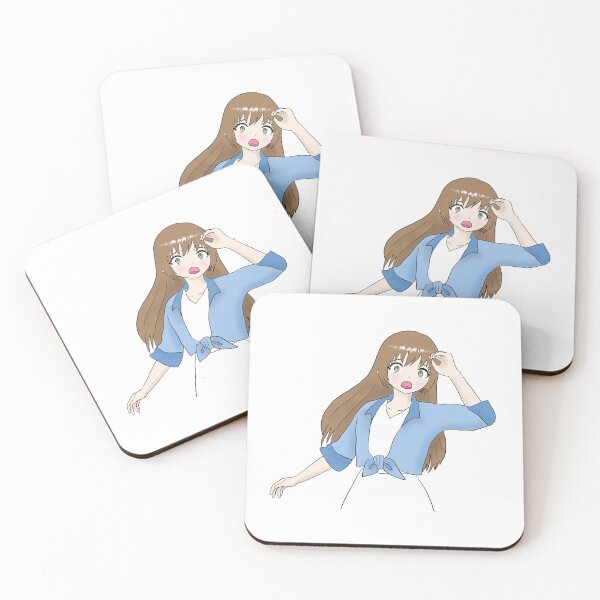 Item preview, Anime Girl in Shock Expression designed and sold by Comiccraze Tees.