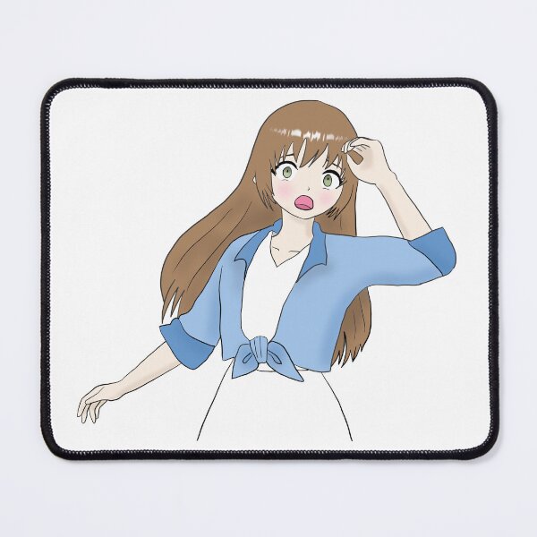 Item preview, Anime Girl in Shock Expression designed and sold by Comiccraze Tees.