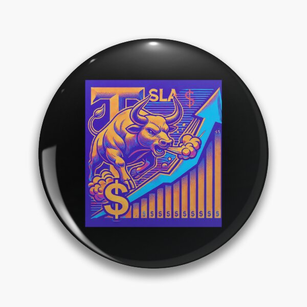 Item preview, Tesla Stock Investor EV Market Bull Run Trading Design designed and sold by TEEJAMBOREE.