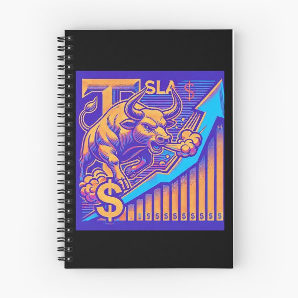 Item preview, Tesla Stock Investor EV Market Bull Run Trading Design designed and sold by TEEJAMBOREE.