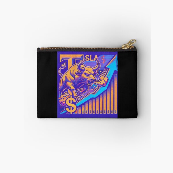 Item preview, Tesla Stock Investor EV Market Bull Run Trading Design designed and sold by TEEJAMBOREE.