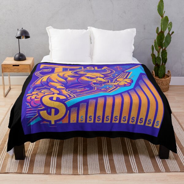 Item preview, Tesla Stock Investor EV Market Bull Run Trading Design designed and sold by TEEJAMBOREE.