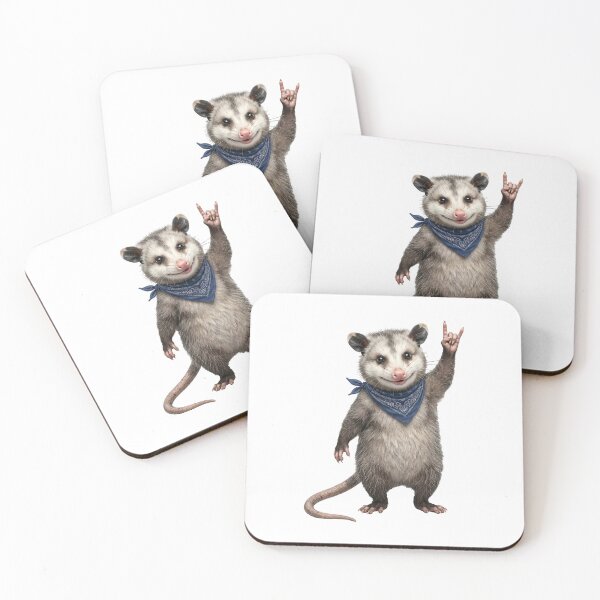 Item preview, Opossum  Rock Hand Sign designed and sold by TeeARTHY.