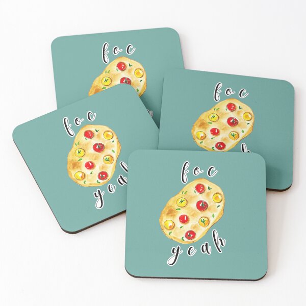 Item preview, Foc Yeah Funny Tomato Focaccia Bread designed and sold by glowvim.