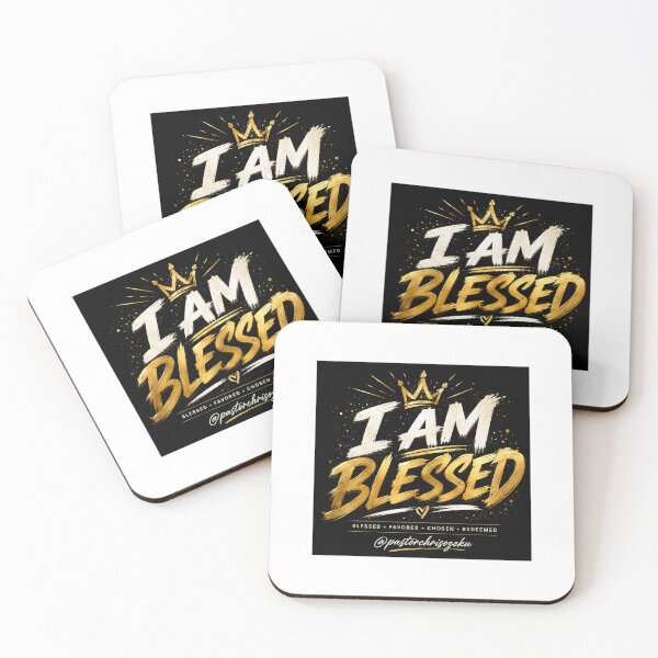 Item preview, I Am Blessed Gold Crown Design designed and sold by Pastorchrisozeku.