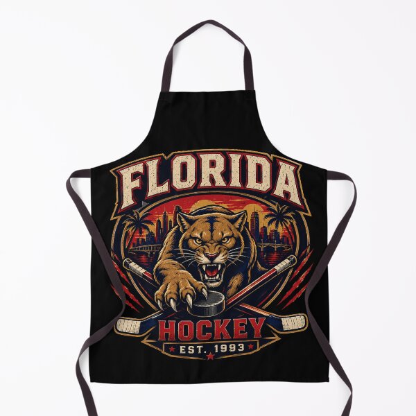 Item preview, Florida Hockey Mascot Logo | Tropical Hockey Fan Apparel designed and sold by TKOprintdesigns.