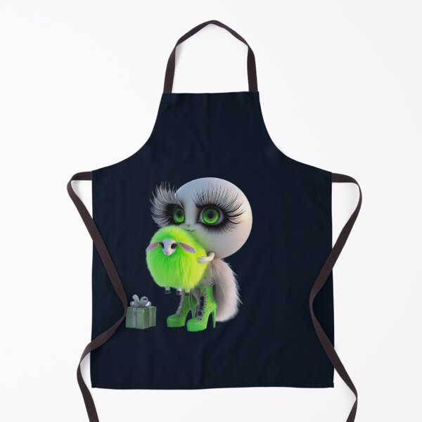 Item preview, Neon Green Is The New Christmas Red - Cute Pastel Goth designed and sold by LujziWorld.