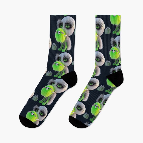 Item preview, Neon Green Is The New Christmas Red - Cute Pastel Goth designed and sold by LujziWorld.