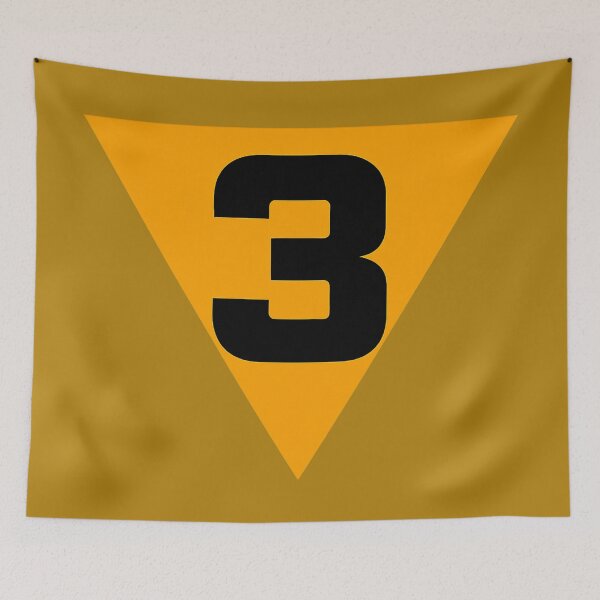 Item preview, Fire Symbol 3 – Orange Safety Triangle Emblem designed and sold by BB Design Garage.