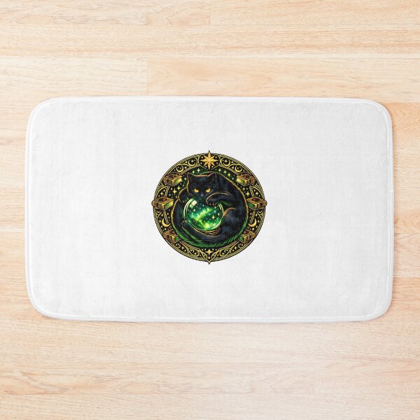 Item preview, Mystical Black Cat Familiar | Witchy Cat Lover Aesthetic designed and sold by chattsuede.