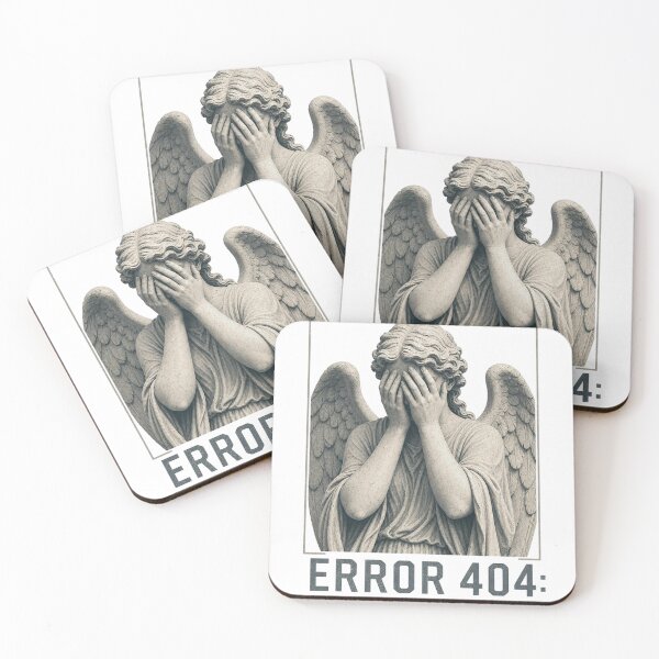 Item preview, Neoclassical Marble Statue Error 404 Aesthetic Tee designed and sold by mo-carnival.