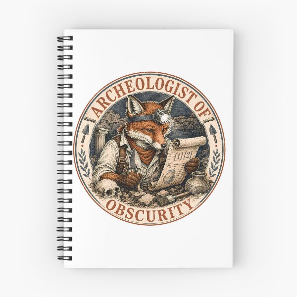 Item preview, Archeologist Of Obscurity Fox Searching For Ancient Knowledge designed and sold by chattsuede.
