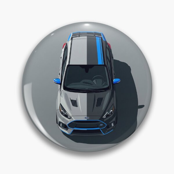 Item preview, Ford Focus RS Hot Hatch Top View Vector Illustration designed and sold by Motorline44.
