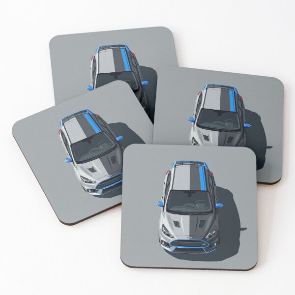Item preview, Ford Focus RS Hot Hatch Top View Vector Illustration designed and sold by Motorline44.