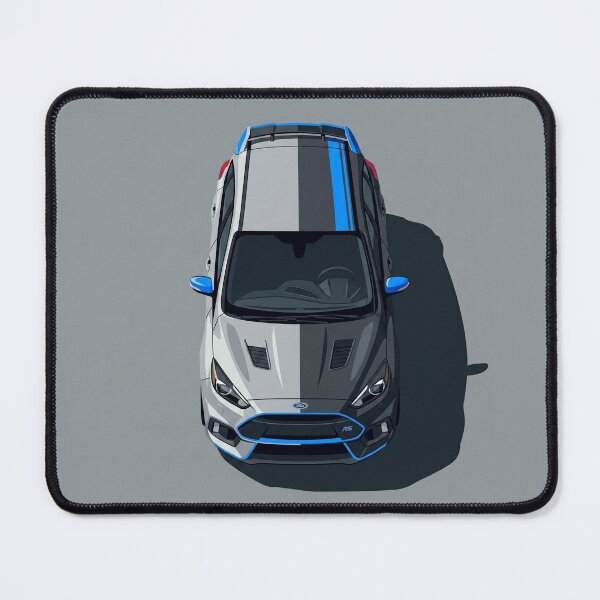 Item preview, Ford Focus RS Hot Hatch Top View Vector Illustration designed and sold by Motorline44.