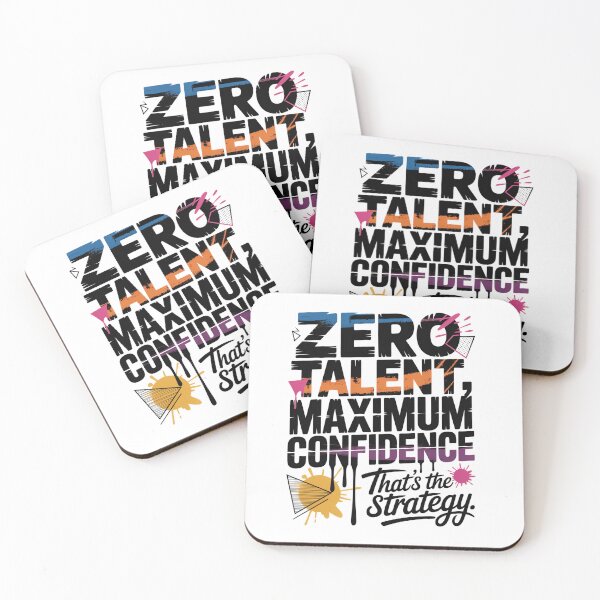Item preview, Zero Talent, Maximum Confidence -That’s the strategy designed and sold by Lopez-Design.