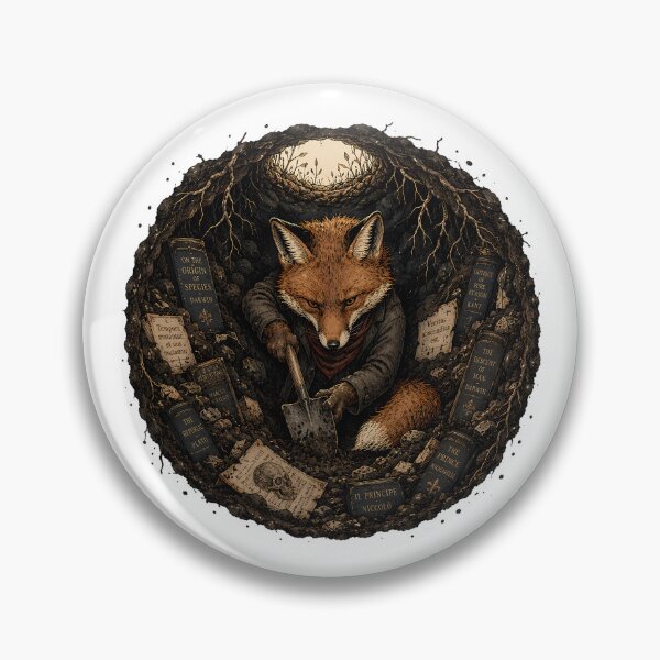 Item preview, Veritas Abscondita Est Fox Scholar Of Hidden Truths designed and sold by chattsuede.
