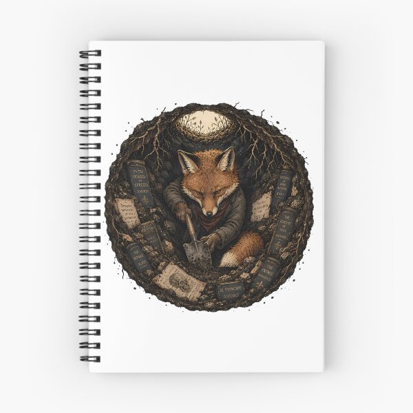 Item preview, Veritas Abscondita Est Fox Scholar Of Hidden Truths designed and sold by chattsuede.