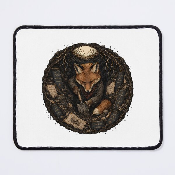 Item preview, Veritas Abscondita Est Fox Scholar Of Hidden Truths designed and sold by chattsuede.