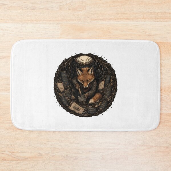 Item preview, Veritas Abscondita Est Fox Scholar Of Hidden Truths designed and sold by chattsuede.