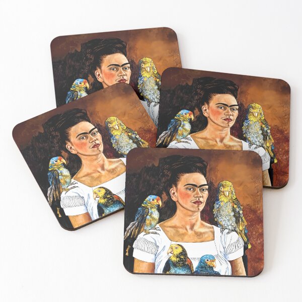 Item preview, Frida Kahlo - Me and My Parrots designed and sold by Jon-Baran.
