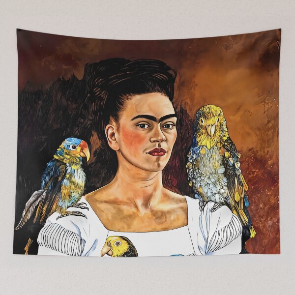 Item preview, Frida Kahlo - Me and My Parrots designed and sold by Jon-Baran.