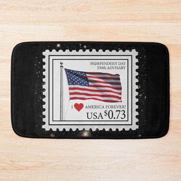 Item preview, POSTAGE STAMP Independence Day on the occasion of the 250th anniversary of the USA V3A4 designed and sold by ART-OF-ORION.