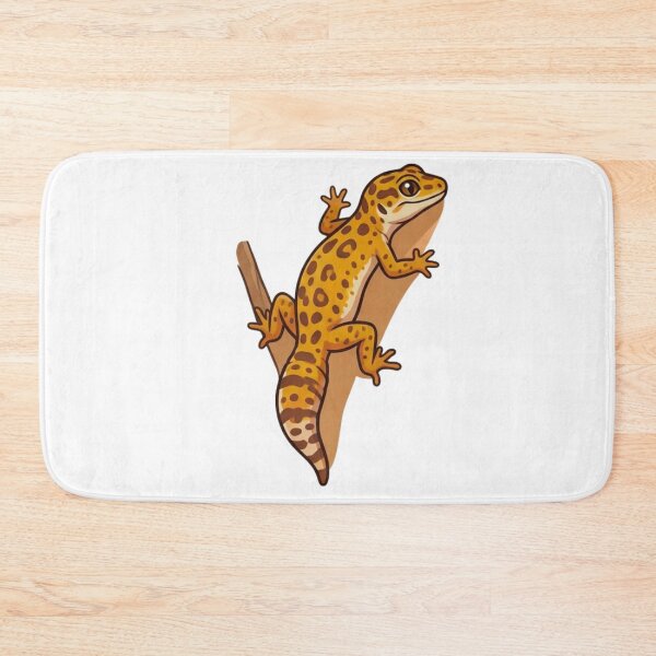 Item preview, Cute Leopard Gecko Reptile Cottagecore Art designed and sold by HoneyBreezeCo.