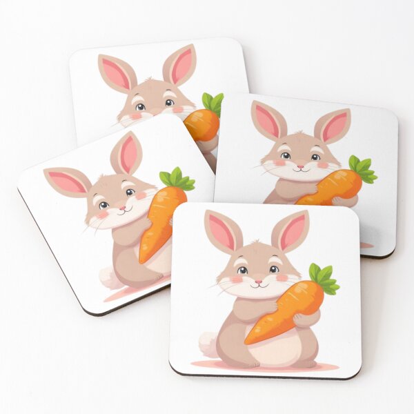 Item preview, Whimsical Bunny and the Giant Carrot designed and sold by KrisGraphic45.