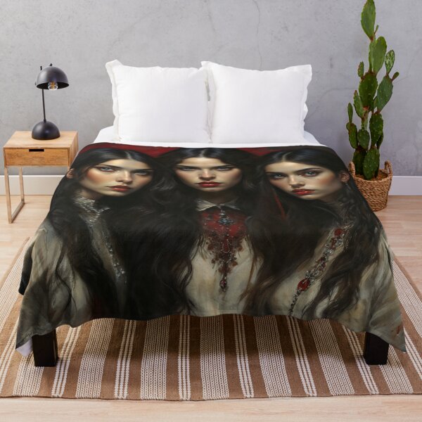 Item preview, Three Sisters Gothic Victorian Vampire Gown Art designed and sold by DarkHolyQueen.