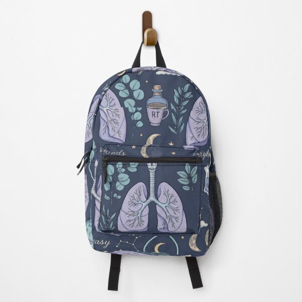 Item preview, Moonlit RT Night Shift Pattern – Cute Respiratory Therapist Aesthetic Seamless Design designed and sold by ClinicalHubs.