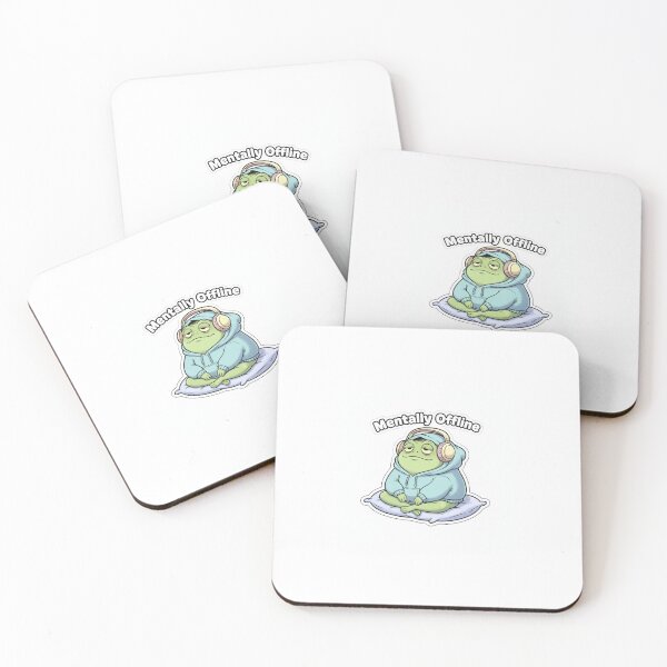 Item preview, Kawaii frog Mentally Offline designed and sold by mayatA-rt.