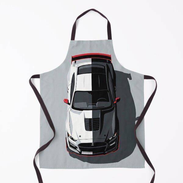 Item preview, Ford Mustang Shelby GT500 Split Tone Top View Vector Illustration designed and sold by Motorline44.