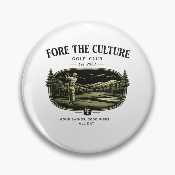 Item preview, Fore The Culture Golf Club designed and sold by GarPrints.