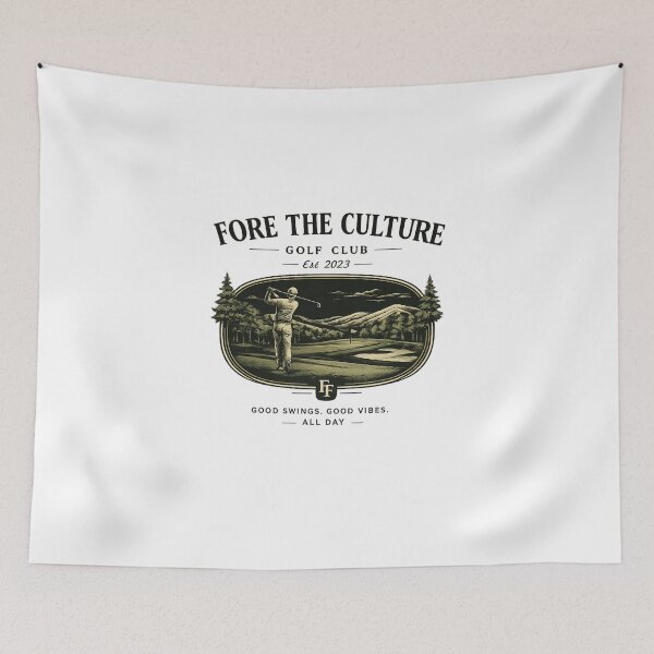 Item preview, Fore The Culture Golf Club designed and sold by GarPrints.