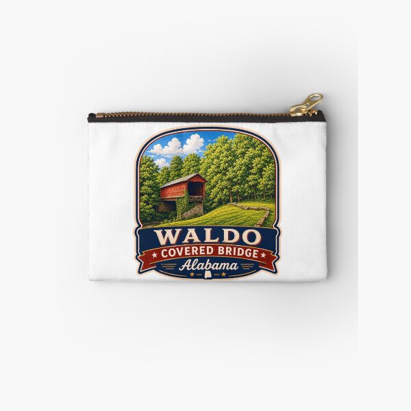 Item preview, Waldo Covered Bridge sticker designed and sold by gotucoveredart.