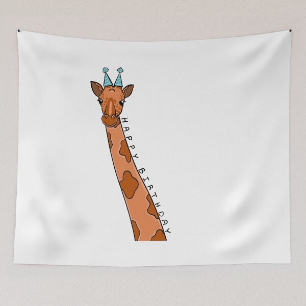 Item preview, Giraffe Birthday designed and sold by Rae Smitty.