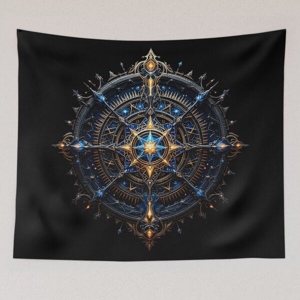 Item preview, The Kingdom of the Azure: Jewel Fractal of the Morning Star (third version) designed and sold by KunstGeist.
