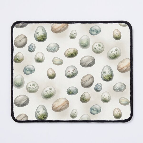 Item preview, Floating Terrain – Soft Nature Stone Pattern designed and sold by MoonwoodStudio.