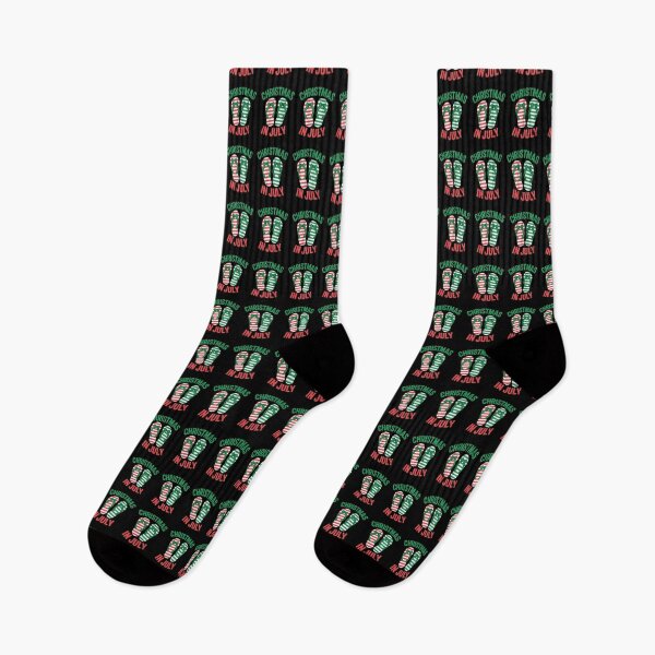 Item preview, Christmas in July Flip-Flops designed and sold by jkrphoto.