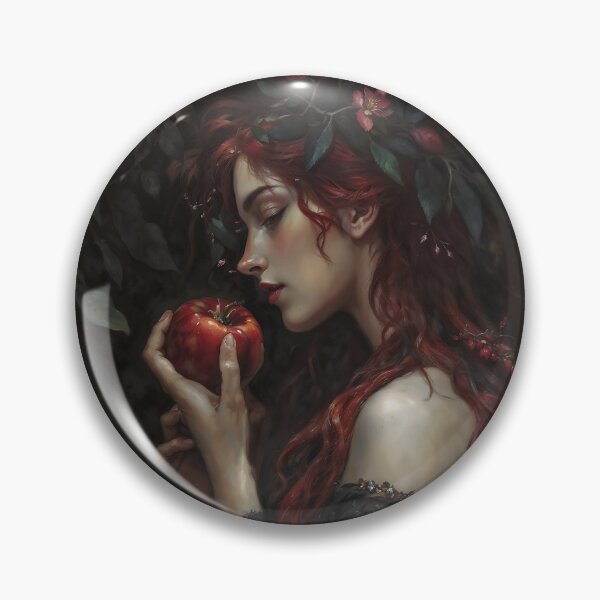 Item preview, Persephone In Garden Greek Mythology Gothic Art designed and sold by DarkHolyQueen.