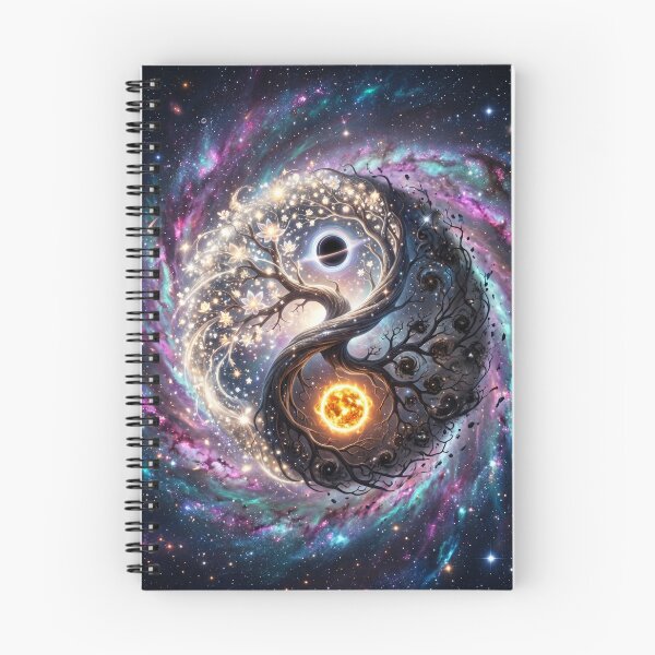 Item preview, Yin Yang Tree of Life Galaxy designed and sold by kmiArtistIA.