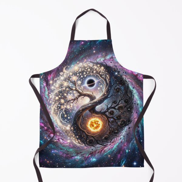 Item preview, Yin Yang Tree of Life Galaxy designed and sold by kmiArtistIA.