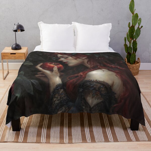 Item preview, Persephone In Garden Greek Mythology Gothic Art designed and sold by DarkHolyQueen.