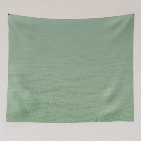 Item preview, Minimalist Sage Green Sand Dunes | Soft Mint Textured Landscape Digital Art designed and sold by Midnight Veil Designs.
