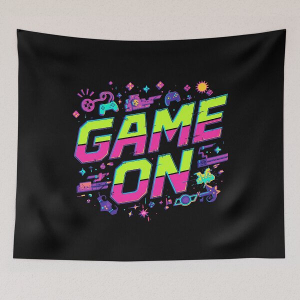 Item preview, Game on Retro designed and sold by whatthefoxsays.