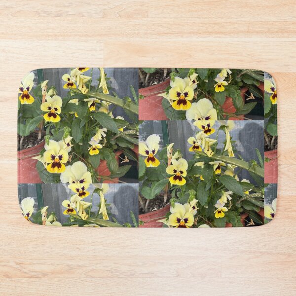 Item preview, Yellow and Purple Tricolor Pansy Blooms designed and sold by BalkanBloom.