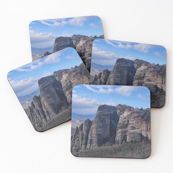 Item preview, Meteora Greece Monastery on Cliff Photography designed and sold by ElliDesign.