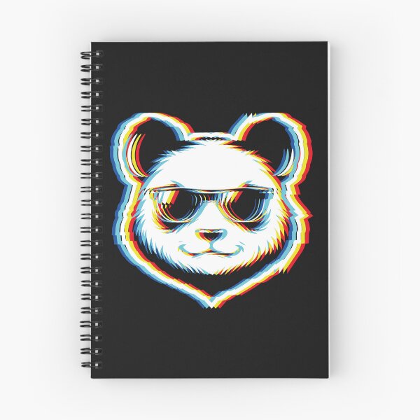 Item preview, Cyber Glitch Panda Sunglasses Streetwear designed and sold by CamaleonDesigns.
